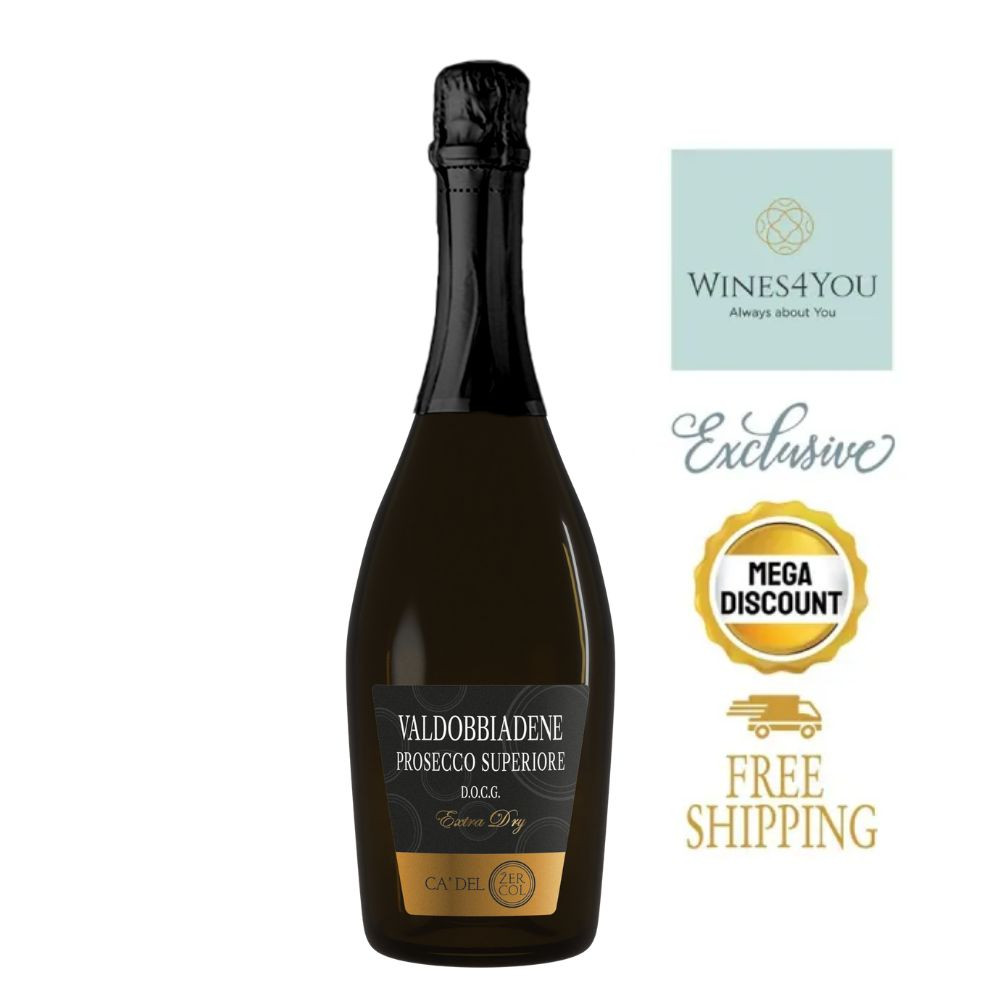 Ca' del Zercol Valdobbiadene Prosecco Superiore D.O.C.G. Extra Dry Italy Sparkling Wine